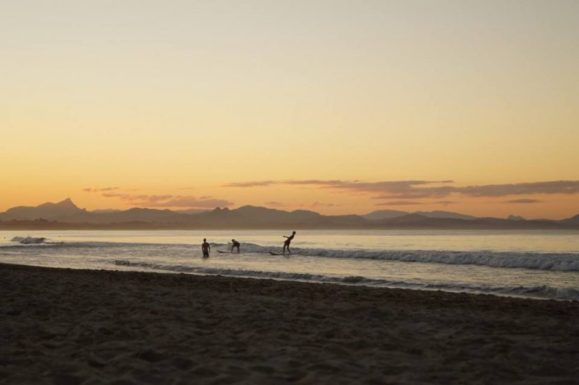 Surfer à Byron Bay - Australie