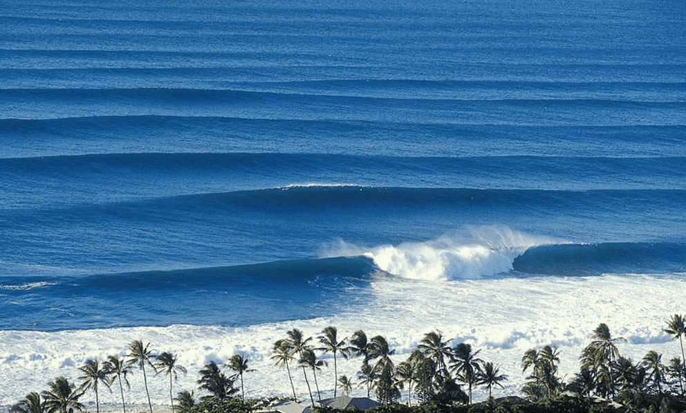 Surfer à Hawaii