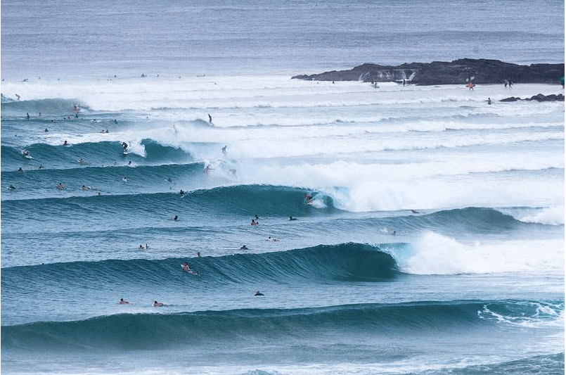 Surfer en Australie