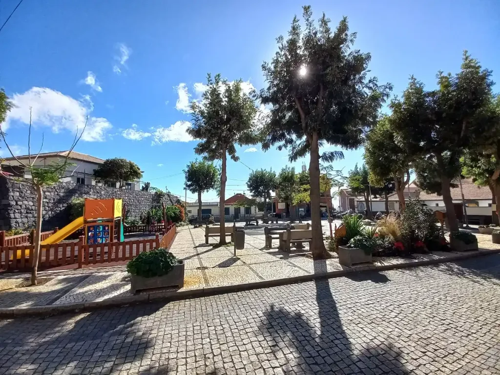 Le centre de Jardim do Mar
